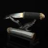 GLW Sword Handmade Fish Skin Real Japanese Tanto Swords Samurai Sword Katana Sharp Blade Boutique view 3