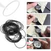 500Pcs Watch Gasket Rubber Seal, 50pcs/Bag 10 Bags O Ring Rubber Seal Watch Back Cover Seal Gaskets Watch Repairing Tool Watch O-Ring(0.7MM (31-40MM)) view 2