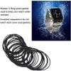 500Pcs Watch Gasket Rubber Seal, 50pcs/Bag 10 Bags O Ring Rubber Seal Watch Back Cover Seal Gaskets Watch Repairing Tool Watch O-Ring(0.7MM (31-40MM)) view 4
