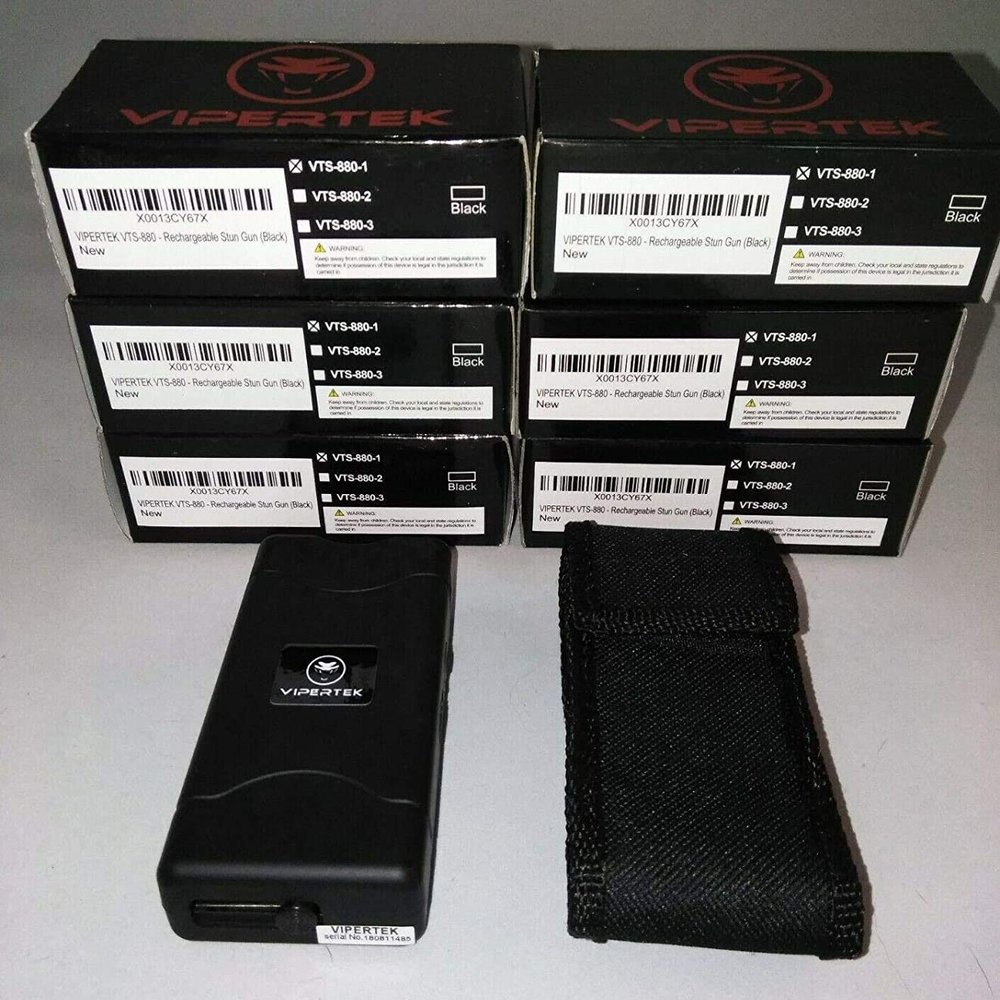 (6) Stun Gun (+ Bonus 6 Cases) - Wholesale Lot