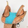 HILASON Western Horse Barrel Saddle Treeless American Leather Oiled | for Horses view 4