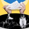 DADAWEN Cheer Shoes for Youth Girls Women White Cheerleading Dancing Shoes Athletic Training Tennis Walking Breathable Competition Cheer Sneakers White US Size 9/EU Size 41 view 3
