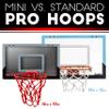Franklin Sports Over The Door Mini Basketball Hoop - Slam Dunk Approved - Shatter Resistant - Accessories Included view 2