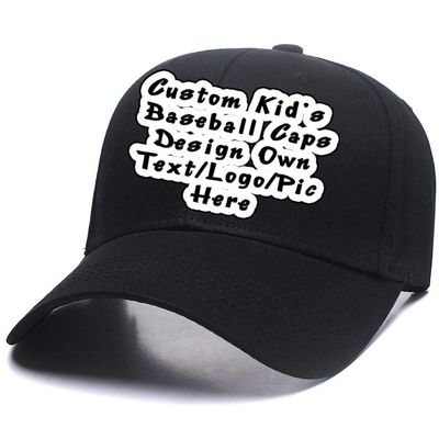 Custom Kid Baseball Caps Personalized Mesh Adjustable Truck Hat Sun Visor Hats