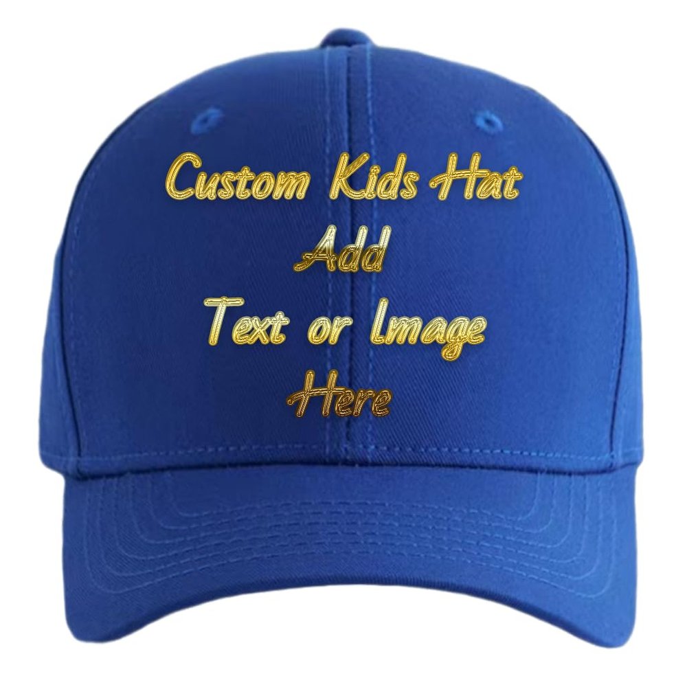 Custom Kid Baseball Caps Personalized Mesh Adjustable Truck Hat Sun Visor Hats