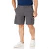 Amazon Essentials Men's 10 Lightweight Ripstop Stretch Cargo Shorts, Dark Grey, 33 view 1