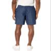 Amazon Essentials Men's 8" Inseam Relaxed-Fit Drawstring Walk Shorts (Available in Plus Size), Dark Wash Chambray, X-Large view 3