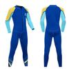 ZCCO Kids Wetsuit,2.5mm Neoprene Diving Suit for Teens,Full Body Swimsuit for Boys and Girls,Long Sleeve One Piece Wet Suit Perfect for Swimming, Surfing, and Water Sports (Bright Blue, XS) view 1