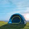 Coleman 6-Person Skydome Dark Room Tent with Rainfly, 5 Minute Setup, Blocks 90% of Sunlight, 20% More Headroom Than Traditional Tents view 2