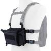 OAREA Tactical Chest Rig Vest + MOLLE Military Backpack for Airsoft Shooting Wargame Paintball view 2