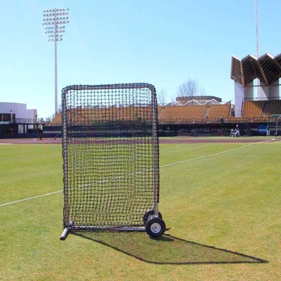 Cimarron Sports Outdoor Practice 4x6#84 Premier Safety Net and Frame with Wheels