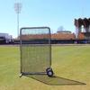Cimarron Sports Outdoor Practice 4x6#84 Premier Safety Net and Frame with Wheels view 1