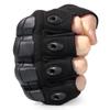 WTACTFUL Tactical Gloves Fingerless Half Finger Gloves for Driving Paintball Airsoft Riding Motorcycle Motorbike Hunting Cycling Work Men Women Size X-Large Black view 4