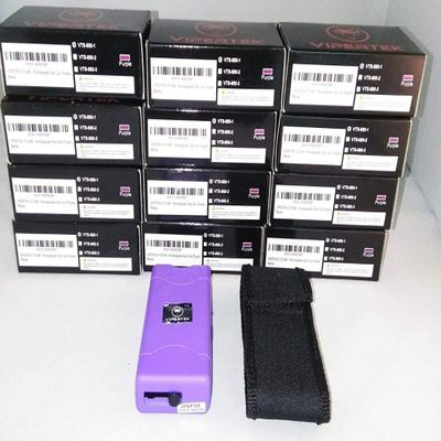 Unknown (12) Purple Stun Gun + Bonus 12 Cases - Wholesale Lot