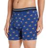 Amazon Essentials Men's Underwear Boxer Briefs, Comfortable Cotton, Tag-Free, Pack of 5, Anchor/Dog Print/Mini Stripe, X-Small view 3