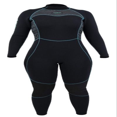 AKONA Women's 3mm Full Suit. Quantum Stretch Neoprene - Tiffany - 09