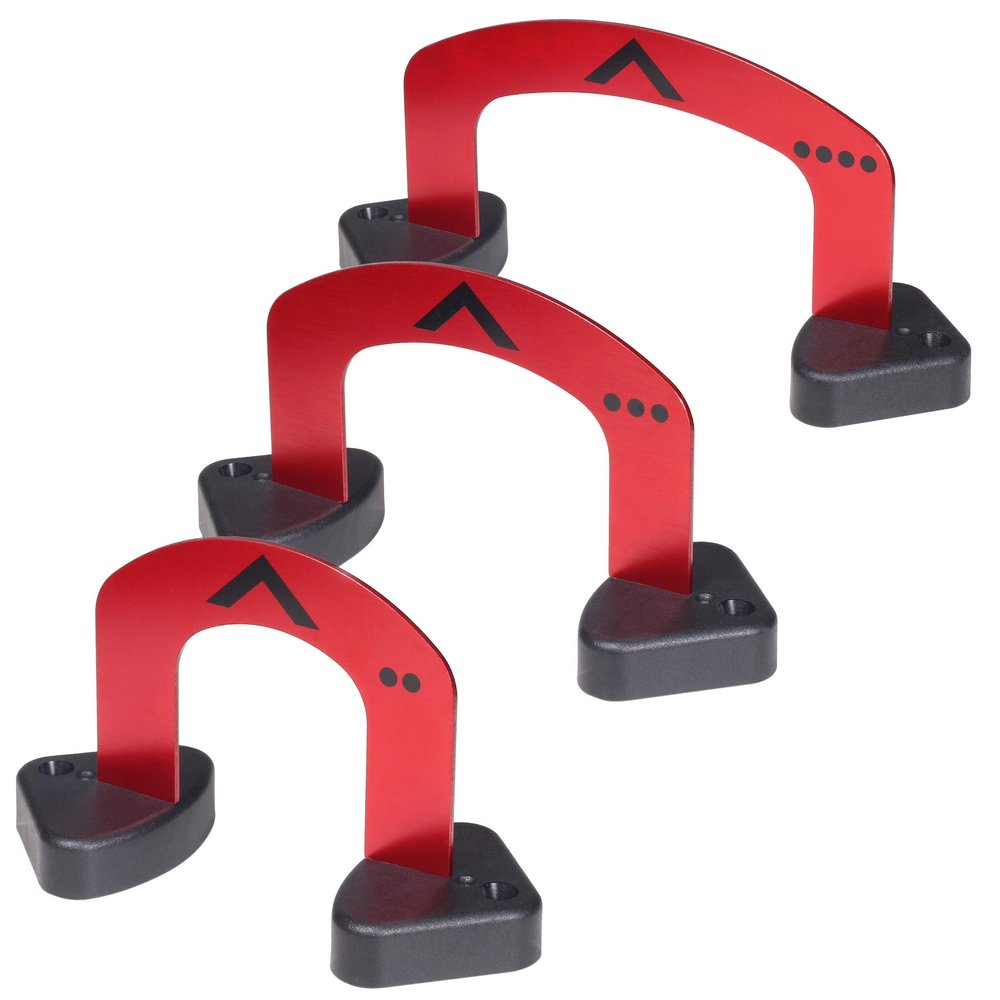 GoSports Align Putting Gates Practice Set: Includes 3 Premium Metal Gates (2 in / 3 in / 4 in) - Use on The Green or at Home!