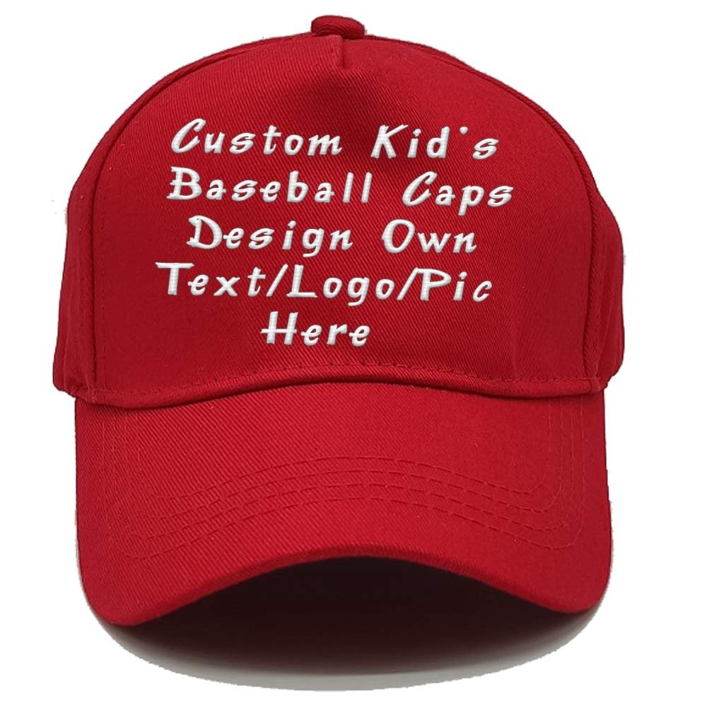Custom Kid Baseball Caps Personalized Mesh Adjustable Truck Hat Sun Visor Hats