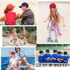 Custom Kid Baseball Caps Personalized Mesh Adjustable Truck Hat Sun Visor Hats view 4