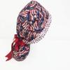 The OR Pony Scrub Cap Patriotic, Ponytail Scrub Hat Scrub Caps for Women view 2