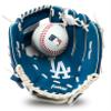Franklin Sports MLB Youth Teeball Glove and Ball Set - Kids LA Dodgers Baseball and Teeball Glove and Ball - Perfect First Kids Glove - 9.5" view 1