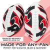Franklin Sports NFL Houston Texans Football - Youth Football - Mini 8.5" Rubber Ball - Perfect for Kids - Team Logos and Colors view 3