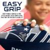 Franklin Sports NFL New England Patriots Football - Youth Football - Mini 8.5" Rubber Ball - Perfect for Kids - Team Logos and Colors view 3