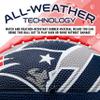 Franklin Sports NFL New England Patriots Football - Youth Football - Mini 8.5" Rubber Ball - Perfect for Kids - Team Logos and Colors view 4