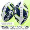 Franklin Sports NFL Seattle Seahawks Football - Youth Football - Mini 8.5" Rubber Ball - Perfect for Kids - Team Logos and Colors view 2