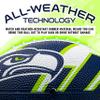 Franklin Sports NFL Seattle Seahawks Football - Youth Football - Mini 8.5" Rubber Ball - Perfect for Kids - Team Logos and Colors view 4