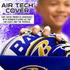 Franklin Sports NFL Baltimore Ravens Football - Youth Mini Football - 8.5" Junior Size Ball - SPACELACE Easy Grip Texture- Perfect for Kids view 3
