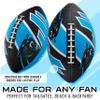 Franklin Sports NFL Carolina Panthers Football - Youth Football - Mini 8.5" Rubber Ball - Perfect for Kids - Team Logos and Colors view 2