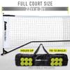 Franklin Sports Pickleball Net Starter Set - Portable Outdoor Court Regulation Size Net System with Travel Bag - Official Pickleball Starter Set with (4) Paddles + (4) X-40 Balls view 2