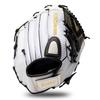 Franklin Sports Fastpitch Softball Glove - Fastpitch Pro - Adult and Youth Softball Mitt - Infield and Outfield - Right Handed Glove - White/Gold - 12.5" Righty view 1