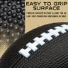 Franklin Sports NFL New Orleans Saints Football - Kids Foam Football - Soft Junior Size 8.5" Ball with 3D Logos - Perfect for Gameday + Tailgates view 4