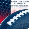 Franklin Sports NFL New England Patriots Football - Kids Foam Football - Soft Junior Size 8.5" Ball with 3D Logos - Perfect for Gameday + Tailgates view 4