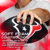 Franklin Sports NFL Houston Texans Football - Kids Foam Football - Soft Junior Size 8.5" Ball with 3D Logos - Perfect for Gameday + Tailgates view 4