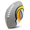 Franklin Sports NFL Los Angeles Rams Football - Kids Foam Football - Soft Junior Size 8.5" Ball with 3D Logos - Perfect for Gameday + Tailgates view 1
