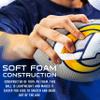 Franklin Sports NFL Los Angeles Rams Football - Kids Foam Football - Soft Junior Size 8.5" Ball with 3D Logos - Perfect for Gameday + Tailgates view 3