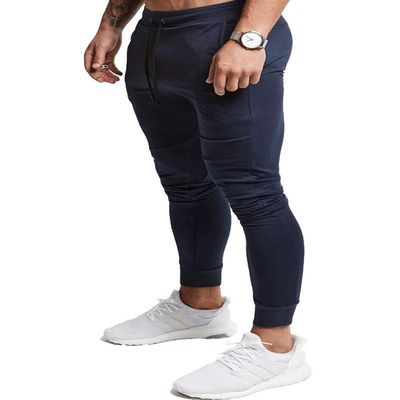 EVERWORTH Men's Joggers Sweatpants Men's Slim Jogger Pants Tapered Gym Running Workout Pant with Deep Pockets Navy US S Tag L