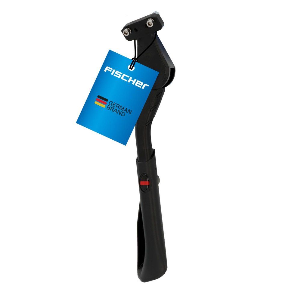 Fischer Unisex Adults Bicycle Stand Bicycle Rear Stand, Black, Normal