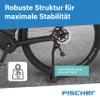 Fischer Unisex  Adults Bicycle Stand Bicycle Rear Stand, Black, Normal view 2