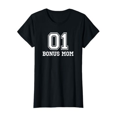 01 Bonus Mom Number 1 One Funny Grandma T-Shirt