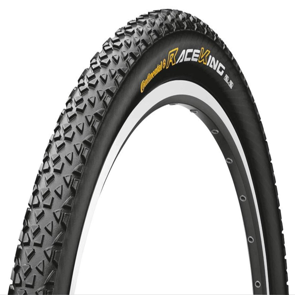 Continental Race King 2.2 RaceSport Bernstein, Black/Transparent Skin Foldable, 27.5 x 2.2 Unisex Adult, 55-584
