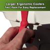 Beast Cooler Accessories 2 Pack Replacement Lid Latches Compatible with Yeti and RTIC Coolers - 4.6" Ergonomic, Heavy-Duty, Enhances Durability, Grip, and Style for All Yeti and RTIC Cooler Models view 2