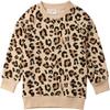 BOEBNOZCV Toddler Baby Girls Boy Leopard Print Sweater Long Sleeve Pullover Tops Blouse Sweatshirt Autumn Clothes (Leopard,1-2T) view 1