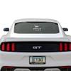 iPick Image for Ford Mustang 50 Years Perforated Unobstructed View 12" Vinyl Window Film Adhesive Wrap Graphic Decal view 2