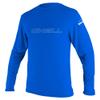 O'Neill Youth Basic Skins Long Sleeve Sun Shirt, UPF 50+ Rashguard, 4-Way Stretch Slim Fit for All Water Activities, Pacific, 16 view 1