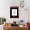 Campus Images NCAA Virginia Tech Hokies Unisex Silver Embossed Diploma Frame Virginia Tech 15.5W x 13.5H Silver Embossed Diploma Frame, Brown, One Size view 2