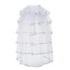 Victorian Steampunk Bustle Skirt 6 Layered Tie-on Belt Tulle Tutu Overskirt view 3